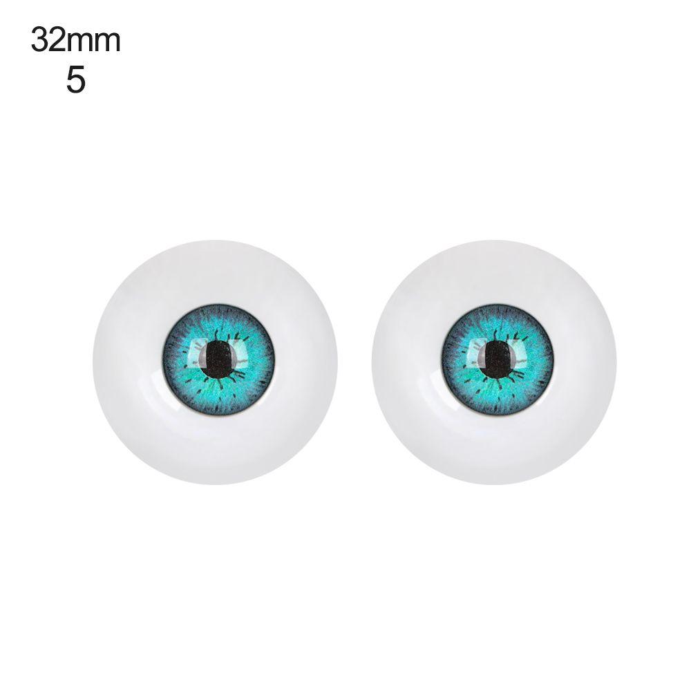 1 Pair 24mm DIY Accessories  Making Crafts Safety Animal  Eyeball Glass Eyes