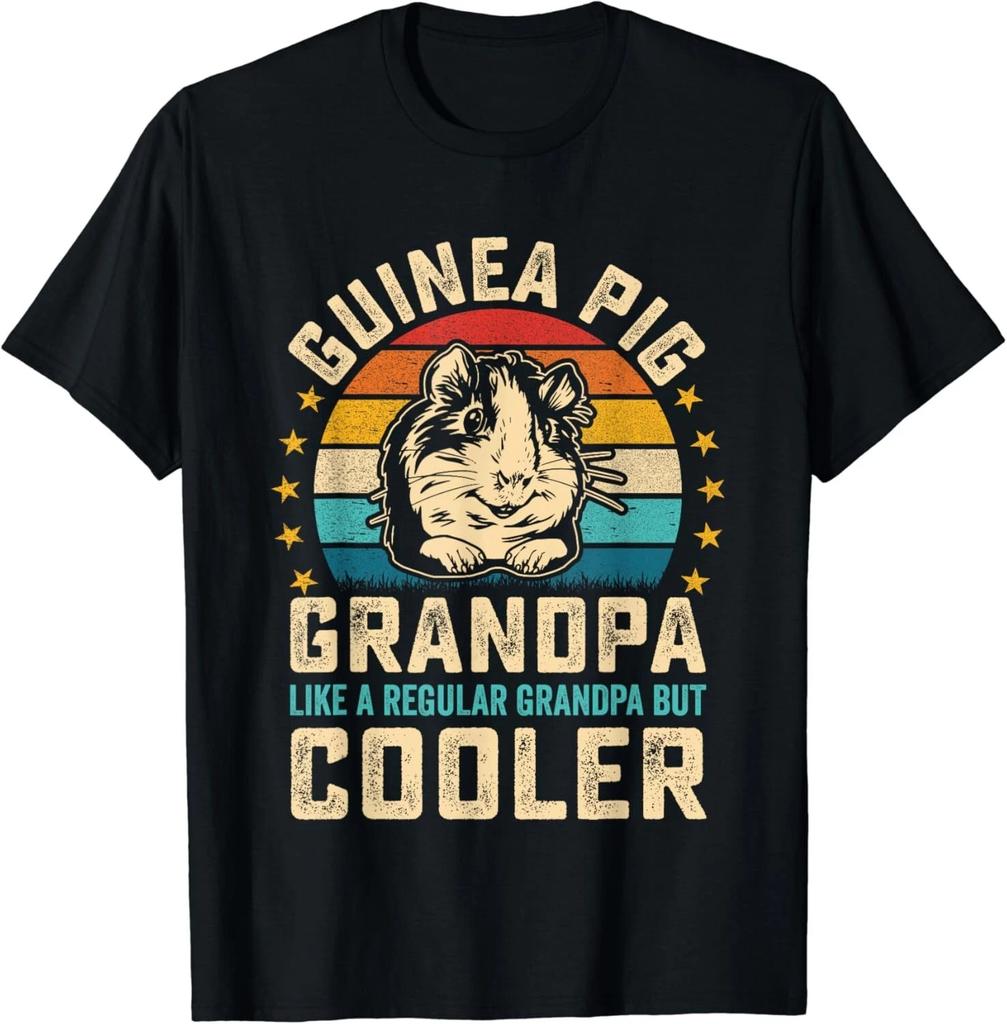 Rodent Guinea Pig Grandpa Like a Regular Grandpa But Cooler Unisex T-Shirt