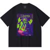 230 Gsm 100% Cotton Heavy Metal T-Shirt Rock Band Popular Music Print Unisex Heavy Cotton T Shirt