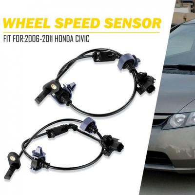 2X Front ABS Wheel Speed Sensor For 2006-2011 Honda Civic 1.8L LX DXc DX-G EXV
