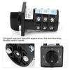 12 Terminals Rotary Changeover Switch 20A 500V 4W Combination Changeover Switch Changeover Switch