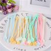 High Quality Small Handled Long Tools Stir Candy Color Plastic Bar Coffee Spoon