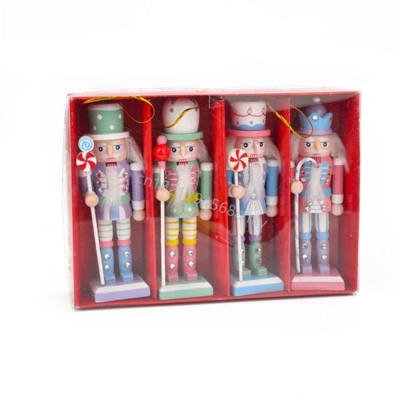 

Christmas Nutcracker Ornament Set Mini Wooden Nutcracker Christmas Ornaments 6XDE China Mainland