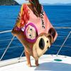 1pc Masha and the Bear4 Beach Towel with Custom Name, Beach/Swimming/Bath/Picnic/Camping Towel, Suitable for Seaside Beaches