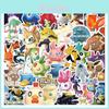 55pcs Palworld Cartoon Fantasy Creature Paru Stickers Adorable Print Cute Style
