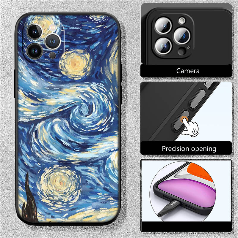Starry Night Van Gogh New Phone Case for Samsung S20 S21 S22 S23 S24 FE Ultra Plus Lite S21S A07 A17 A36 A37 A55 A57 F06 F16 M06 M16 M56