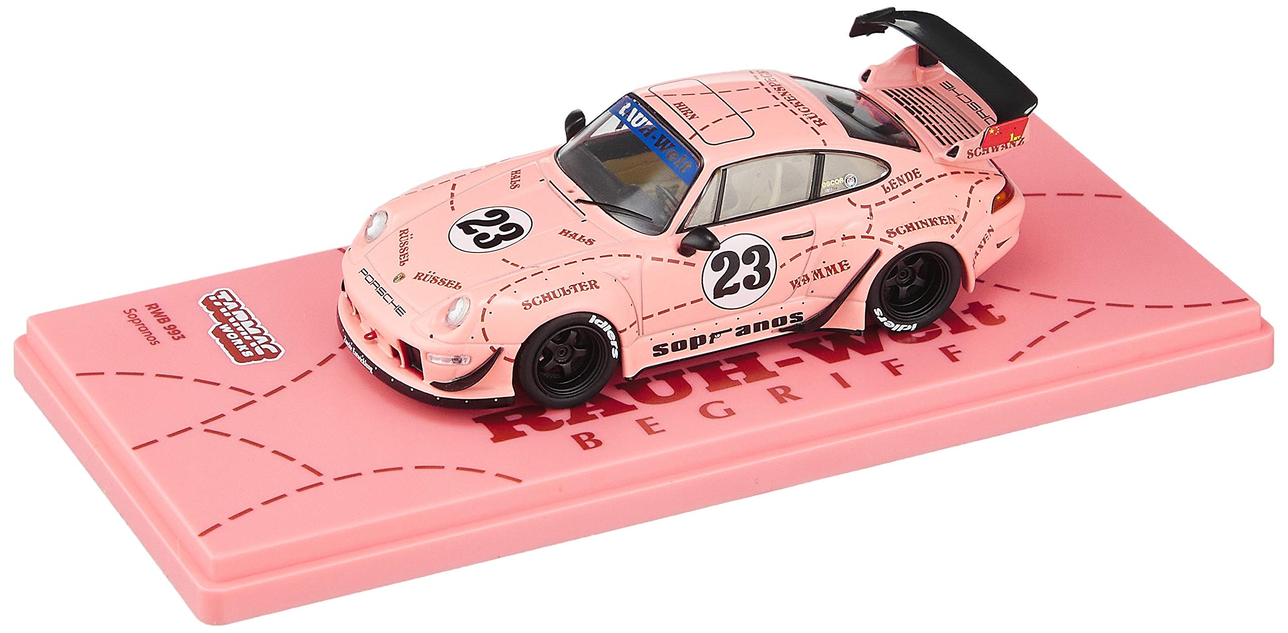 

TK Company TARMACWORKS RWB 993 Sopranos Finished Model 1/43 T43-014-SO