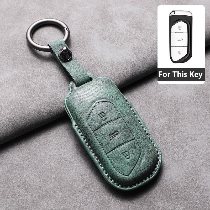 Car Remote Key Case Cover For VOYAH Free Dream PHEV i-Land 2025 Sheep Suede Key Case Shell Fob Protective Keychains Accessories