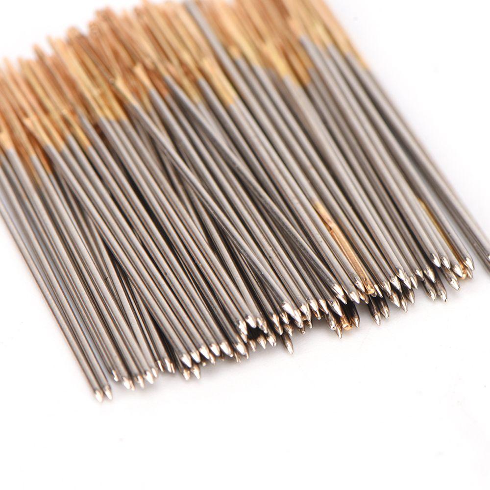 14CT 90PCS DIY Golden Tail Fabric Sewing Needle Embroidery Tool Cross Stitch Needles Craft Supplies