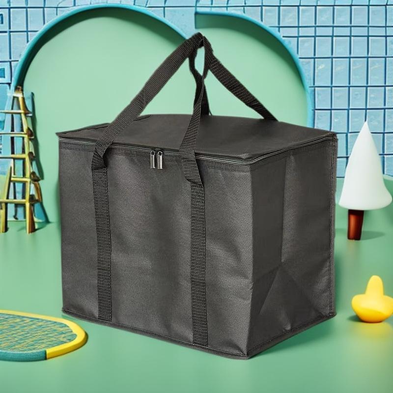 Folding Picnic Bag Portable Thermal Insulation Bag Car Thermal Insulation Large Capacity Thermal Insulation Delivery Bag