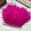 Ostrich Hair Cloth Edge 10-15Cm Clothing Accessories Diy Skirt Decoration Dress Neckline Cuffs Feathers