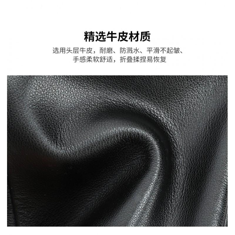 New Top Layer Cowhide Men's Shoulder Bag High-end Casual Crossbody Business Trend