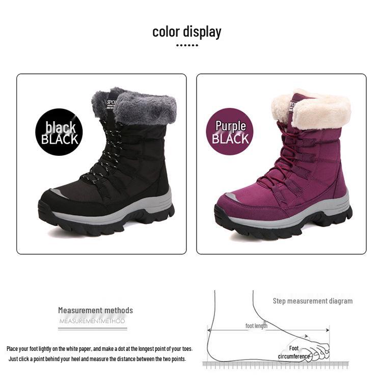 Women's High-Top Outdoor Hiking & Snow Boots
