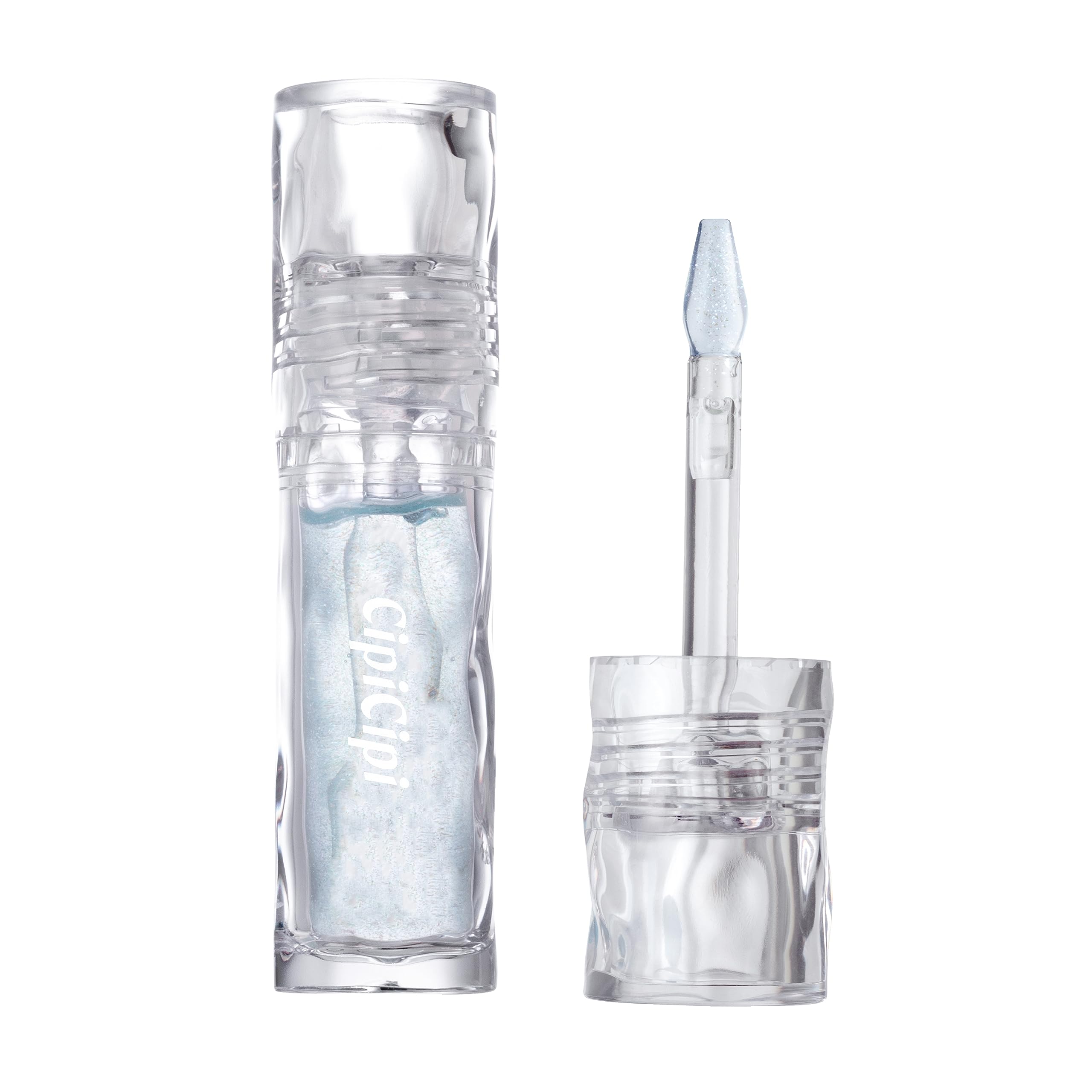 

CipiCipi Glass Plumper Lip Gloss Plumper Mizuame Lips Plump Pearl Contains (02 Синий) 3,4 г Нелипкий