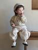 Koreanischer Stil Erster Geburtstag Baby & Kleinkind Frühling Hoodie und Jogginghosen Set