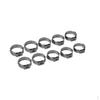 10 Stück Einzelohr Hydraulikschlauchschellen Edelstahlclips 11,5-14 mm