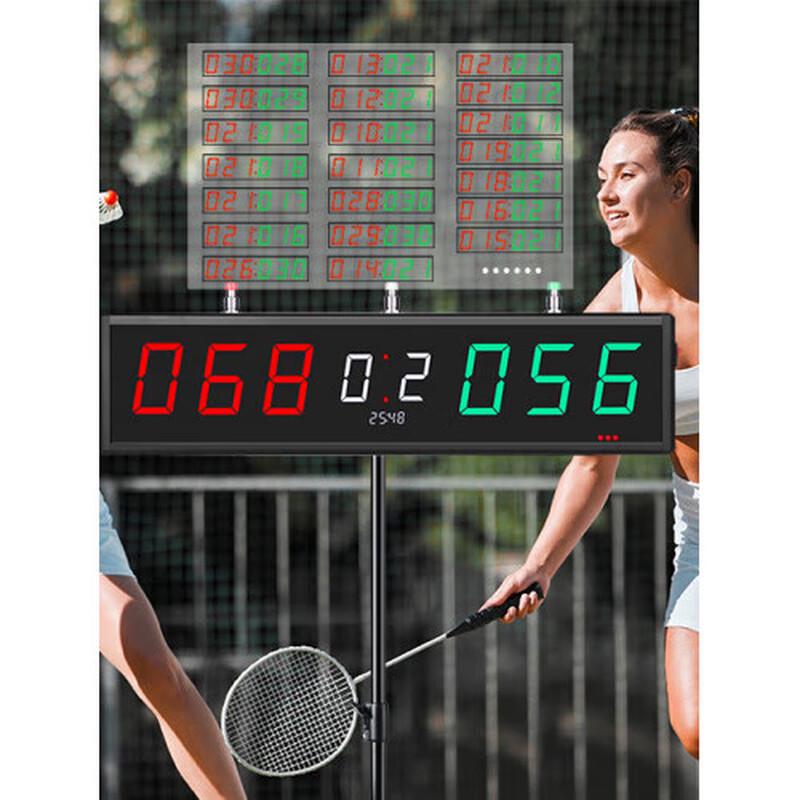 Wireless Smart LED 6-Digit Rechargeable Scoreboard