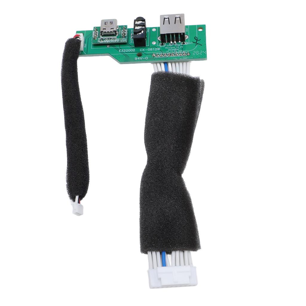 Lautsprecher Ladeanschluss Platine PCB Grün USB 3,5mm Soundbuchse TYEPE C Lautsprecher Ladeanschluss Strom