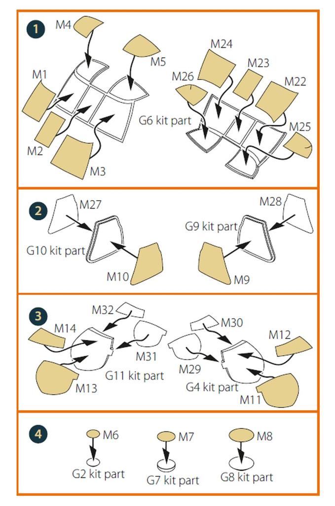 Clear Sikorsky Aircraft Black Hawk Paint Mask Seal Masking Seal for Plastic Models CPUA48096 Prop! 1/48 UH-60A/MH-60L Double-Sided (for ICM)