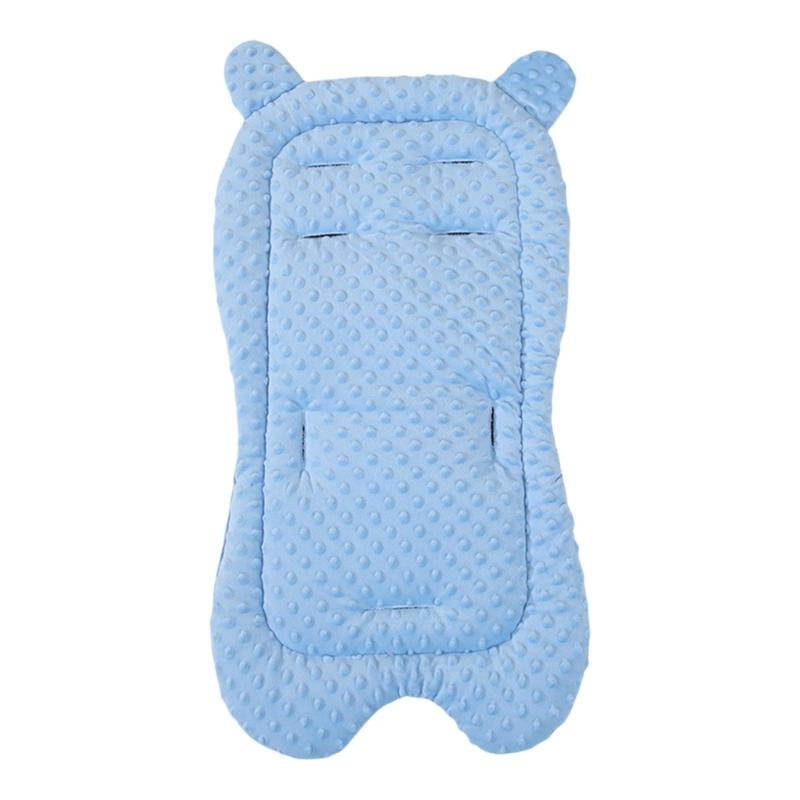 Infant Car Seats  Cushions Soft Headrest Pad Newborns Head Neck Support Cushions Dotted Pattern Pad for Strollers & Prams