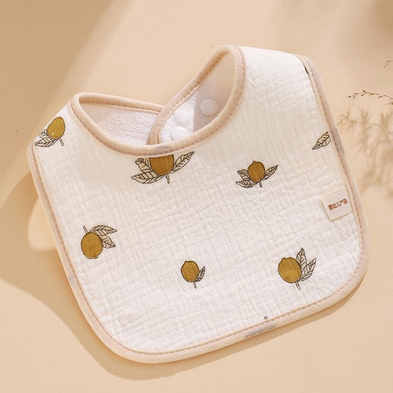 Baby Waterproof U-Shaped Cotton Gauze Bib