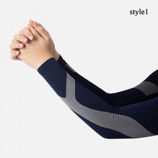 Cooling Arm Sleeves For Summer, Outdoor Sports Sunscreen UV Protection Sleeves• style1