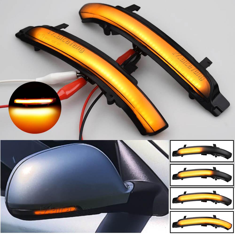 For Skoda Octavia MK2 1Z 09-13 Superb B6 3T 08-14 Dynamic LED Turn Signal Blinker Sequential Indicator Mirror Flasher Light