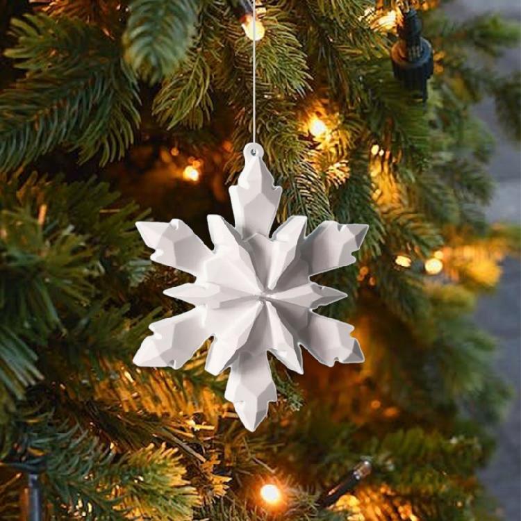 Flexible Silicone Snowflake Mold Set For Seasonal Baking And Decorative Craft Handmade Gifts Making Mould