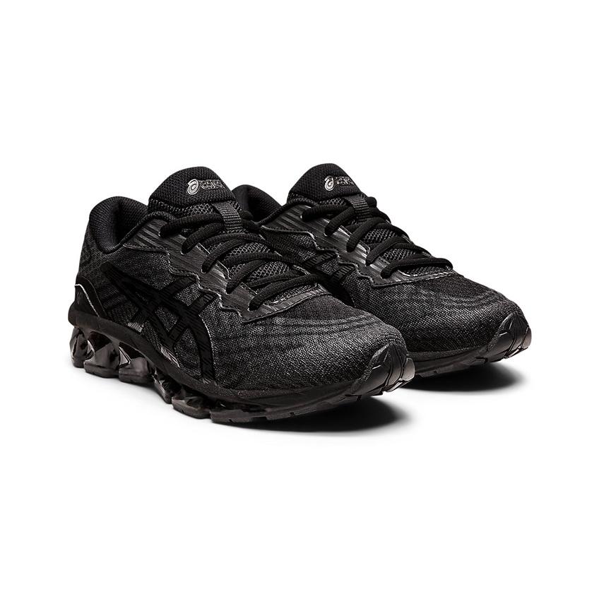 Asics Gel-Quantum 7 360 Comfortable Non-Slip Durable Breathable Lightweight Rebound Low-Top Running Shoes Kids sneakers Black 1204A061-001