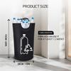 Aluminum Handle Recycling Bottle Storage Dirty Clothes Basket Detachable Storage Basket Recycling Basket Home Folding Recycling