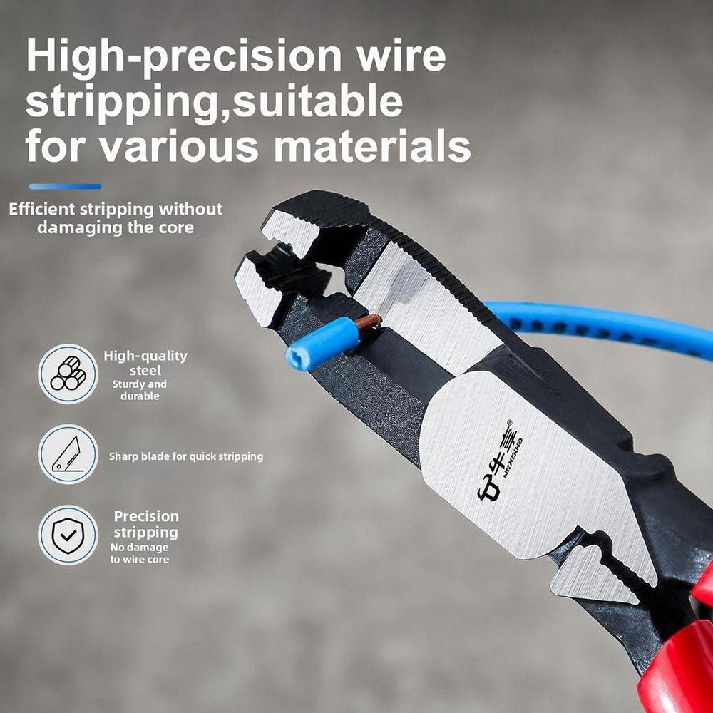 Quickly Remove Slip-tooth Screw Pliers Chrome Vanadium Steel Slip-joint Screw Pliers Home Repairs
