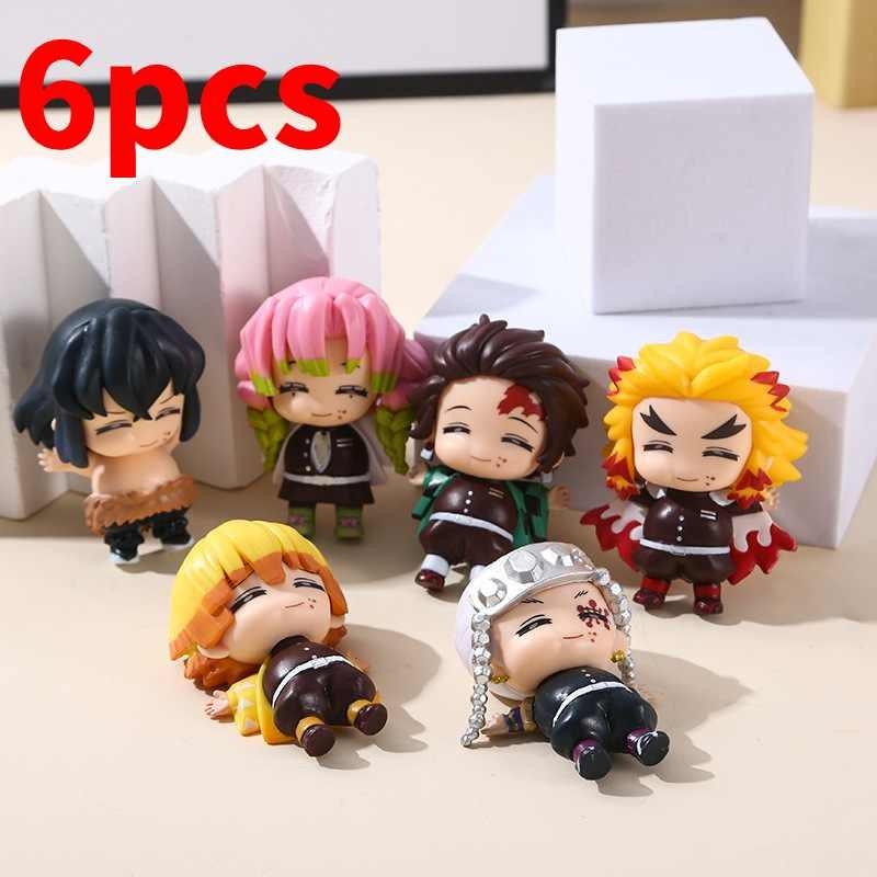 Slayer Demon Kimetsu No Yaiba Action Figures Model Toy Doll Decoration Kids Gift