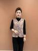 New Chinese Wind Jacquard Vest: Stylish Spring/Autumn Tang Suit for Middle-Aged & Elderly Women