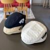 Cappellino da baseball in cotone ricamato con alfabeto per bambini, primavera, per neonati e bambini