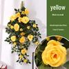Artificial Rose Vine for Indoor Wall & Air Conditioning Pipe Decoration