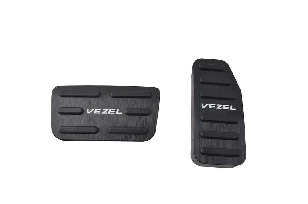 Honda Vezel AT Universal Aluminum Pedal Cover, No Tools Required, Easy Installation, Brake Cover,
