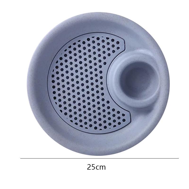 Nordischer Teller aus Weizenstroh: Vielseitig einsetzbar für Obst, Gemüse, Knödel und Salate. Perfekt für den Heim- und Hotelgebrauch. Langlebig und umweltfreundlich.