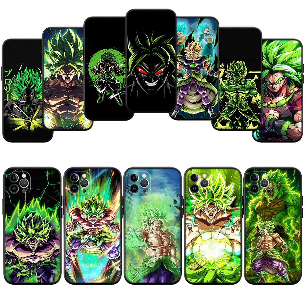Dragon Ball BROLY Nuova Custodia per Telefono di Alta Gamma per iPhone 16 15 14 13 Pro Max Plus Mini