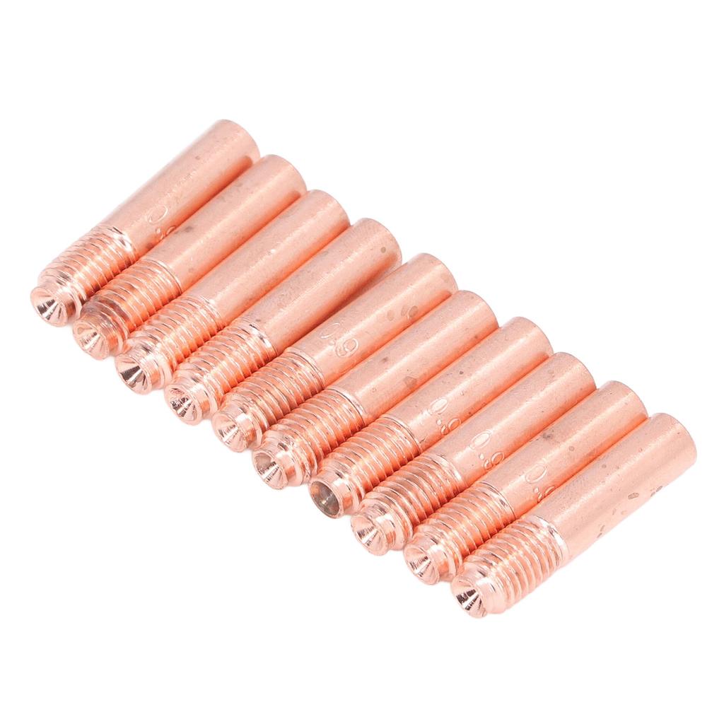 30 STÜCKE Kontaktdüsen 000068 0,035in Schweißspitze Messing Schweißspitze Ersatz für Miller M10 M15 M25