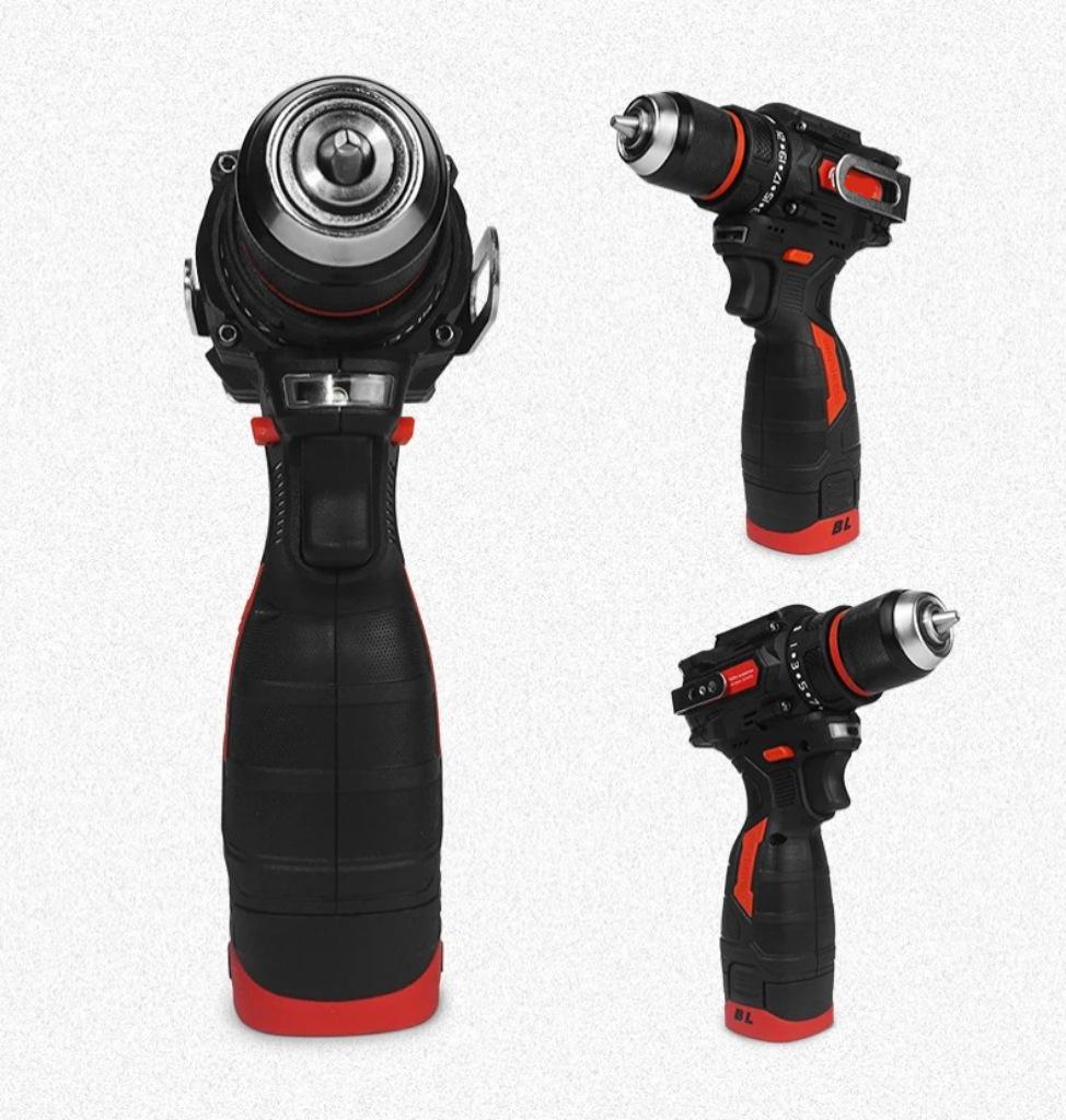 Hot Selling Lithium Battery Brushless Electric Hand Drill & Screwdriver Set