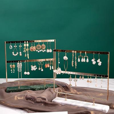 Vertical Light Luxury Women's Earring Stand - Creative Jewelry Storage Rack
