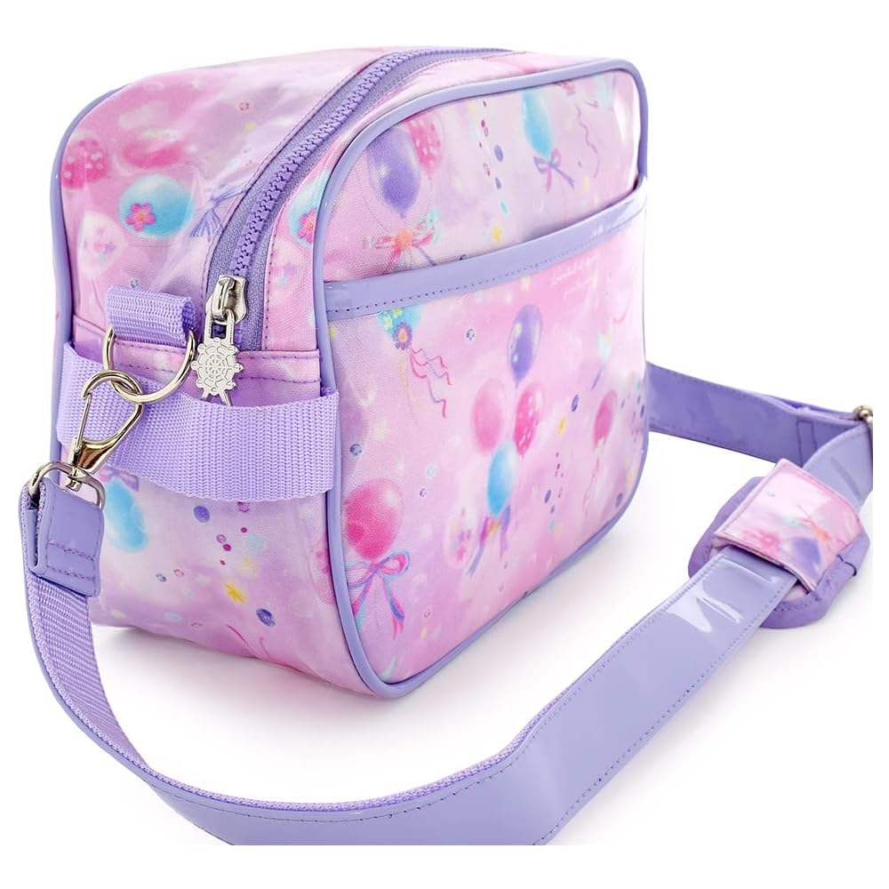 Colorful Candy Style Kids Shoulder Bag Pastel Balloon Cute Design for Girls School Use