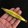 Glow-in-the-Dark Ocean Trolling Metal Jig (180g, 10.7cm) for Sea Fishing