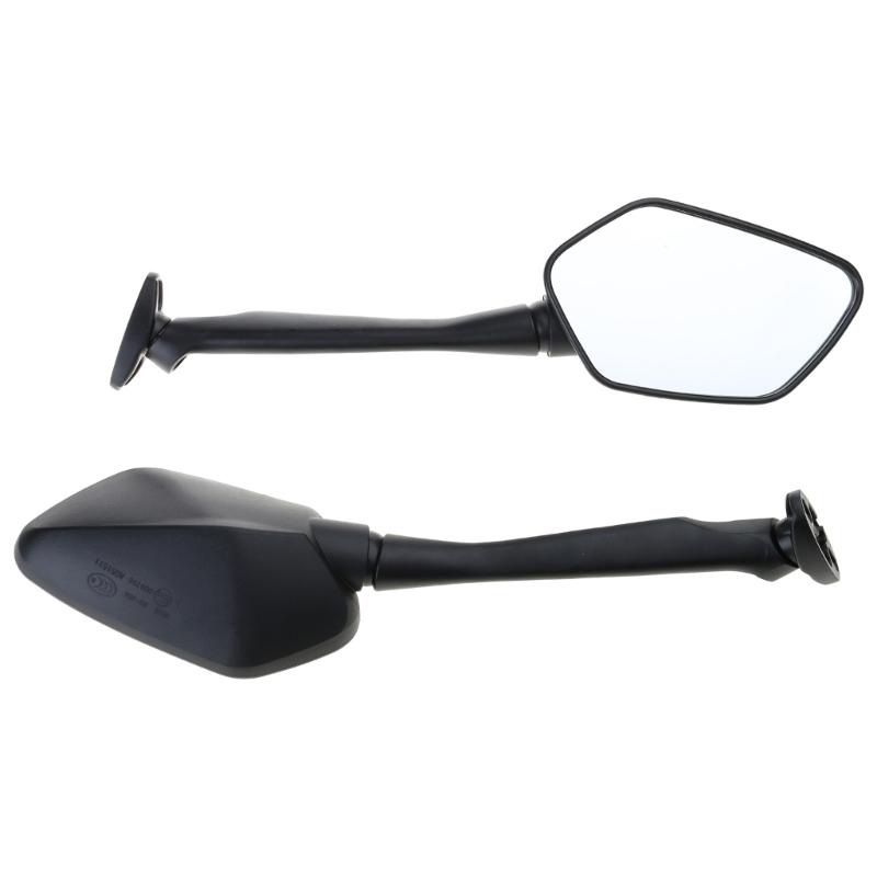2x Motorcycle Modified Handlebar Reversing Rear View Mirror For CBR300R CBR650R