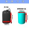 HAKUBA Replacement Lens Case Slim Fit 02 Lens Pouch Black 80-110 KLP-S02-8011