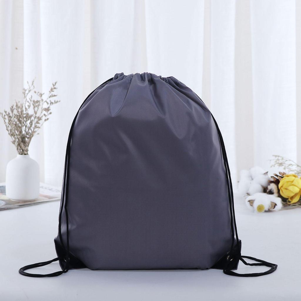 Custom Double Shoulder Polyester Drawstring Backpack for Events or Marathon