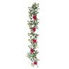 Artificial Eucalyptus Leaf and Rose Vine Home Decoration 