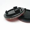 70mm 4pcs Cache-moyeu de roue Moyeu Couvercle d'enjoliveur de jante de voiture Emblème Numéro de pièce