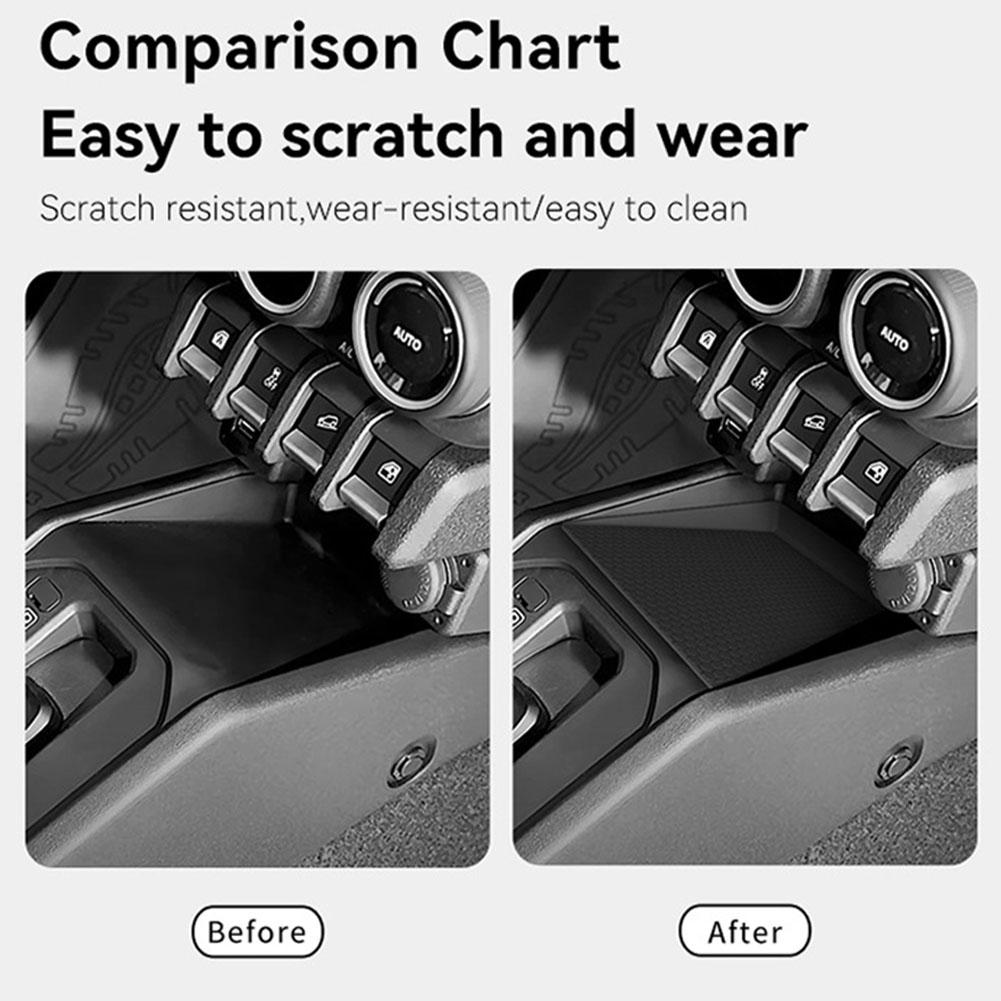 Central Control Storage Mat For Suzuki Jimny 2025 2025 Central Tray Pad Organizer Stowing Tidying Car Interior Accessories
