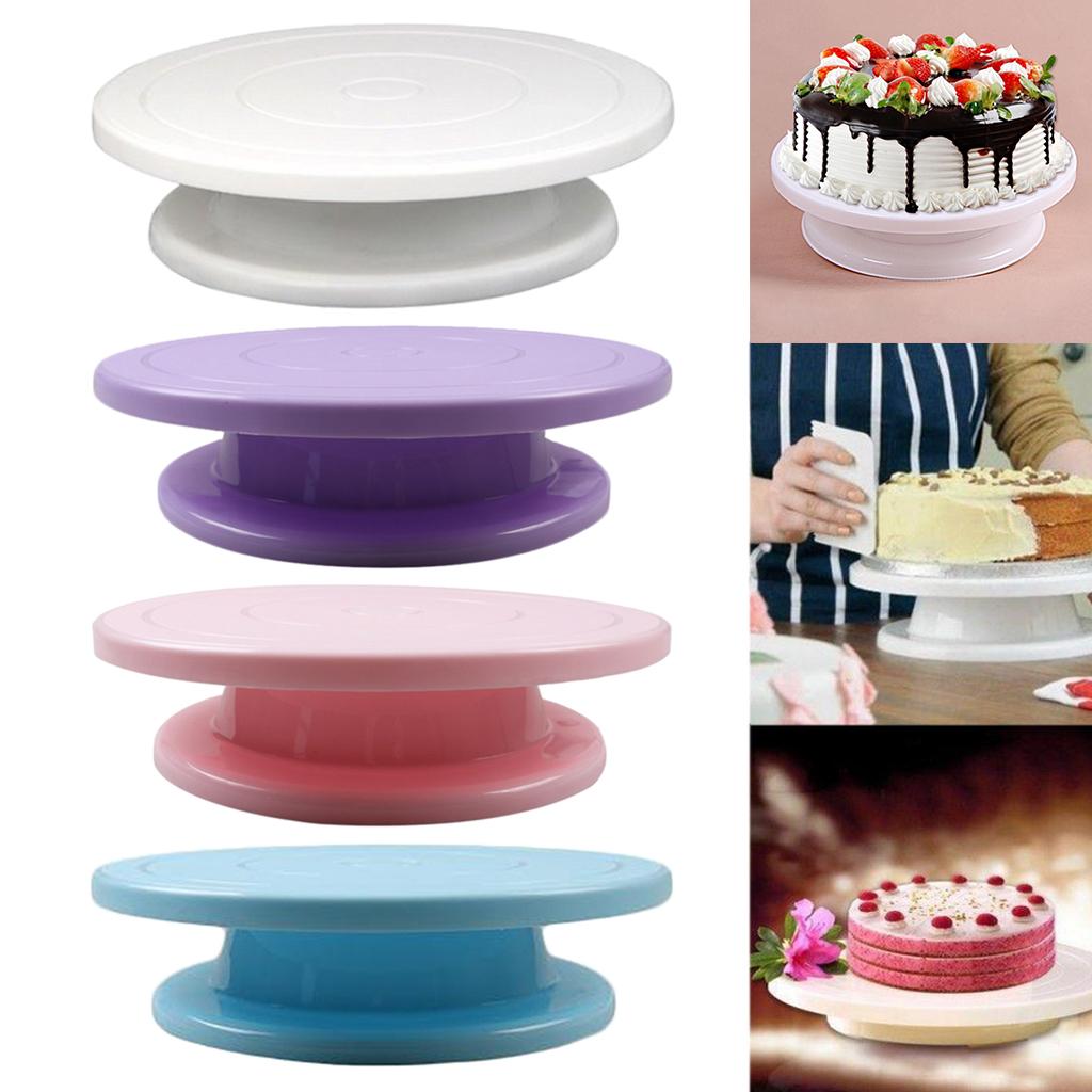 11inches Turntable Rotating Cake Stand Table Kitchen DIY Baking Tool